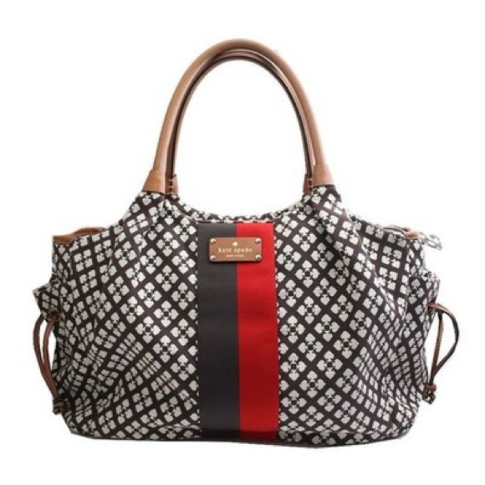 Kate Spade Logo Fabric Big Shoulder Diaper Bag ♠️
